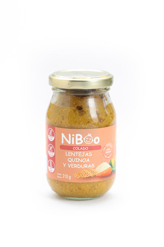 enteja quinoa verduras