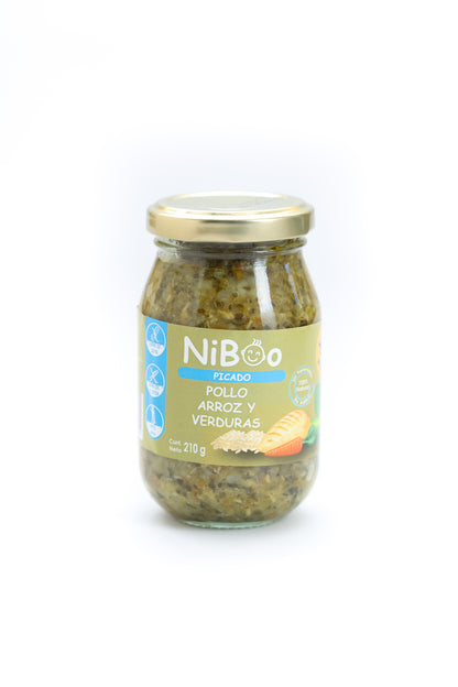 polllo arroz verduras