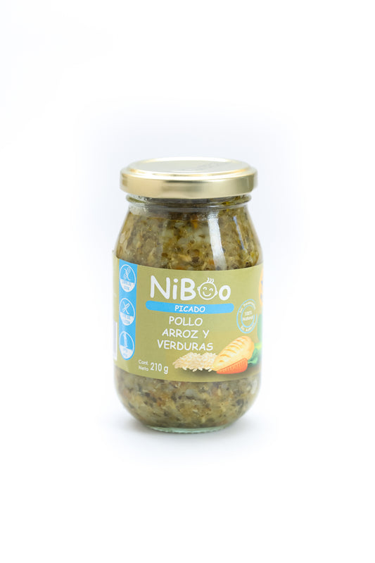 polllo arroz verduras